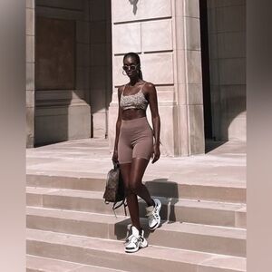 By Egreis Lena biker shorts size S (NWT)